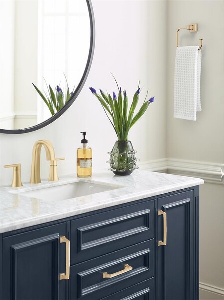 Mulholland Pull 8 Inch CC Champagne Bronze