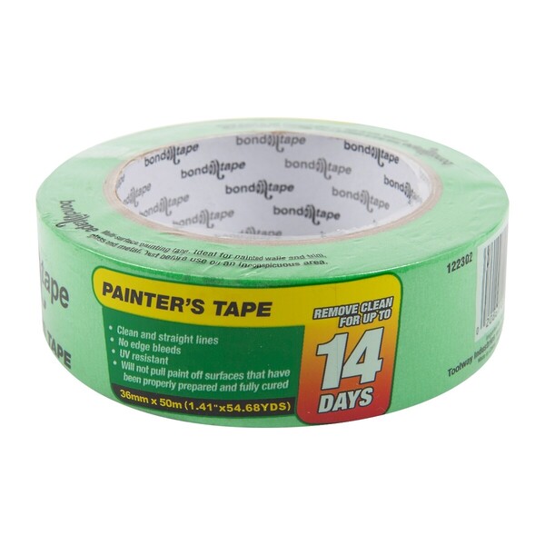 Painters Tape 36mm x 50m Green