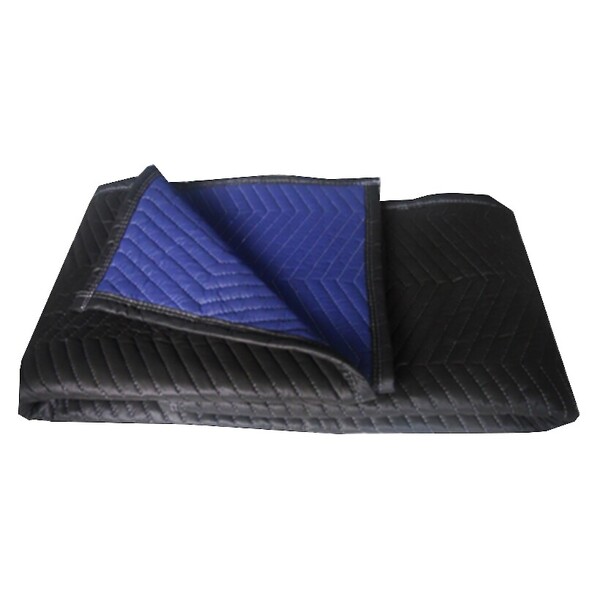 Moving Blanket - 72" x 80", Polyester Cotton Blend, Blue