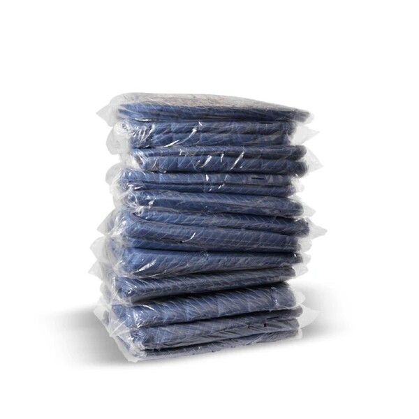 Moving Blanket - 72" x 80", Polyester Cotton Blend, Blue