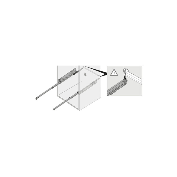 Push to Open Synchronisation Bar - 2000 mm