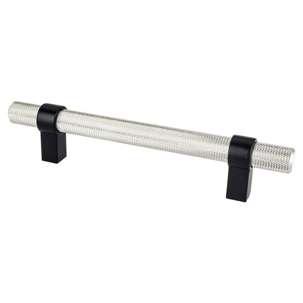 Radial Reign Pull 128mm Brushed Nickel/Matte Black