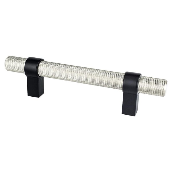 Radial Reign Pull 96mm Brushed Nickel/Matte Black