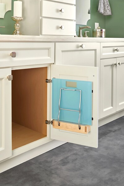 Rev-A-Shelf - 10-1/2" Maple Door Storage Scale Holder