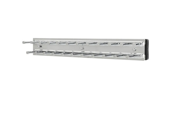 Rev-A-Shelf - 12" Chrome Tie Organizer Side Mount Pullout