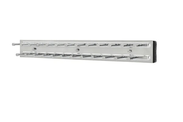 Rev-A-Shelf - 14" Chrome Tie Organizer Side Mount Pullout