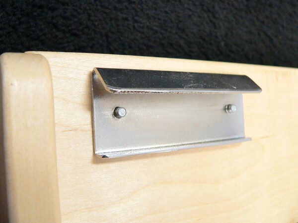Rev-A-Shelf - 16-1/8" Maple Door Storage Adjustable Spice Rack Wall Accessories