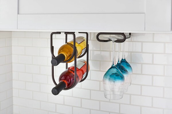 Rev-A-Shelf - 16" Stemware - Oil-Rubber Bronze