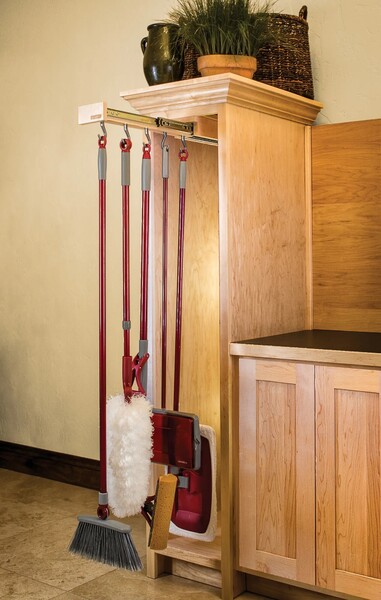 Rev-A-Shelf - 22-3/4" Depth Maple Base Cabinet Pullout Glideware w/Blumotion Soft-Close