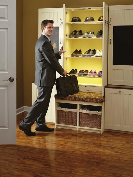Rev-A-Shelf - 23" Chrome Shoe Organizer Rails - 10 Per Carton