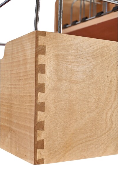Rev-A-Shelf - 24" Base Cabinet Pullout Food Storage Container Organizer