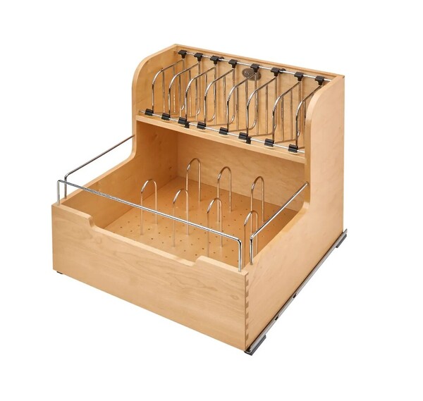 Rev-A-Shelf - 24" Base Cabinet Pullout Food Storage Container Organizer