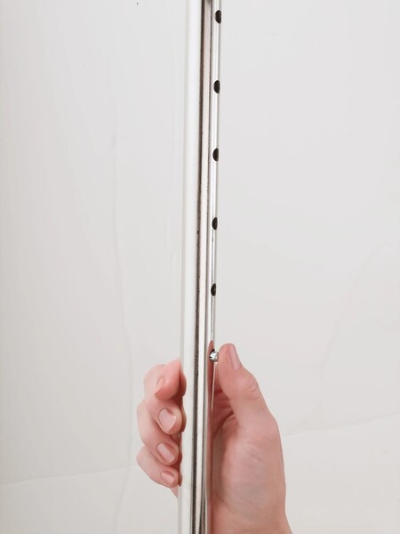 Rev-A-Shelf - 26" to 35" Chrome/Black Pull-Down Closet Rod