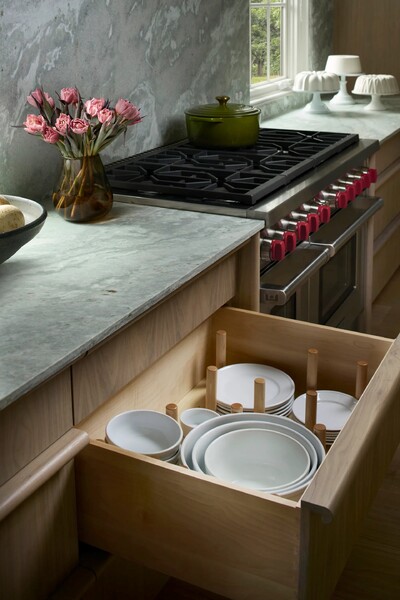 Rev-A-Shelf - 30" Maple Cut-To-Size Insert Peg System for Drawers