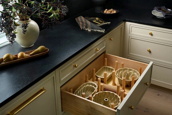 Rev-A-Shelf - 39" Maple Cut-To-Size Insert Peg System for Drawers