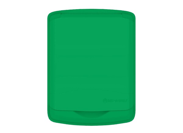 Rev-A-Shelf - 50qt - Green Lids for Polymer Waste Containers