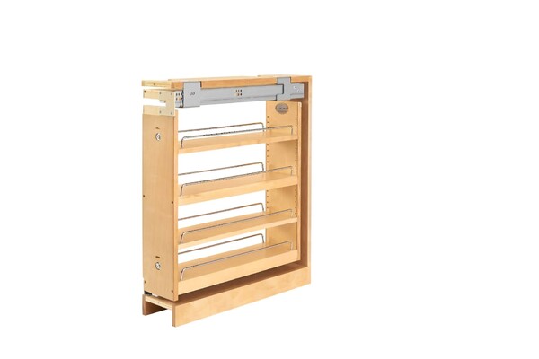 Rev-A-Shelf - 6" Natural Maple Base Organizer w/BLUMOTION
