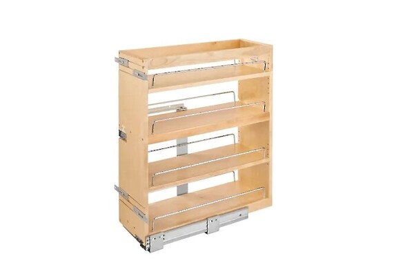 Rev-A-Shelf - 8" Bottom Mount Base Cabinet w/ Blumotion Soft-Close