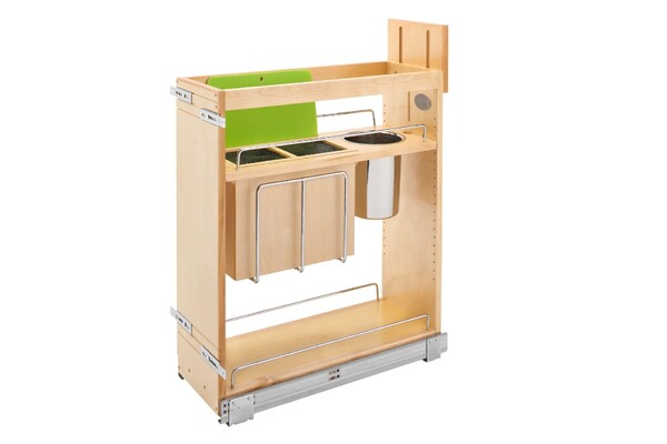 Rev-A-Shelf - 8" Knife/Utensil Base Organizer w/Blumotion 
