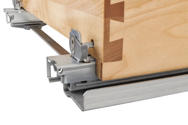Rev-A-Shelf - 8" Maple Base Cabinet Pullout Organizer with Blumotion Soft-Close