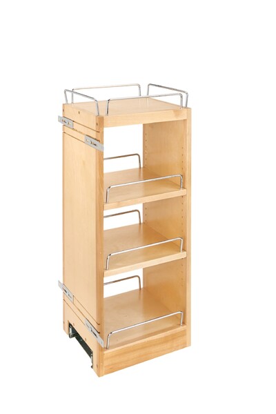 Rev-A-Shelf - 9-1/2" Cabinet Pullout Organizer with Soft-Close Wall Accessories