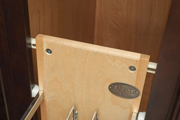 Rev A Shelf - Base Cabinet Pullout w/ Tray Divider/Foil Wrap Holder Soft Close Ball Bearing