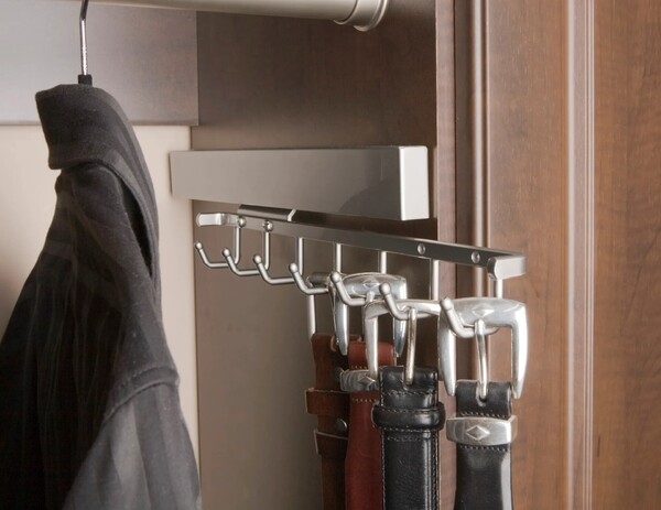Rev-A-Shelf - Deluxe Slide Belt Rack - Chrome