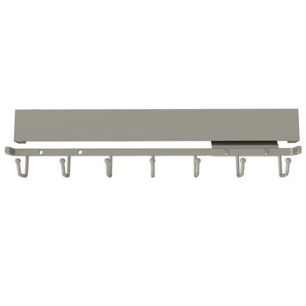 Rev-A-Shelf - Deluxe Slide Belt Rack - Satin Nickel