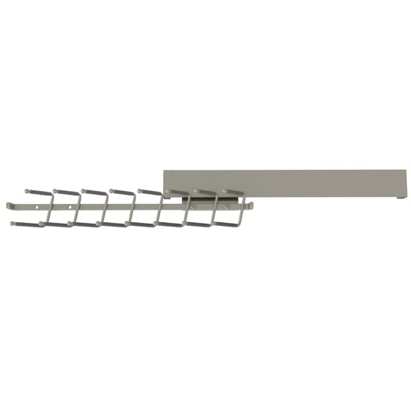Rev-A-Shelf - Deluxe Slide Tie Rack - Satin Nickel