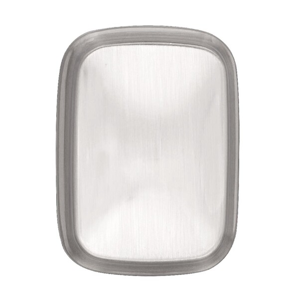 Revitalize 1-1/4" Length Square Knob Satin Nickel