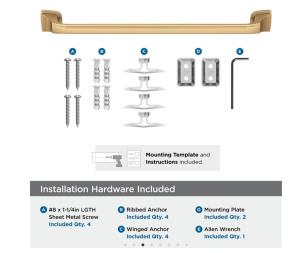 Revitalize 18 Inch Towel Bar Champagne Bronze