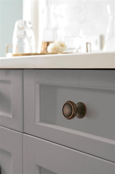 Revitalize - Knob 1-1/4" Dia Knob Oil-Rubbed Bronze