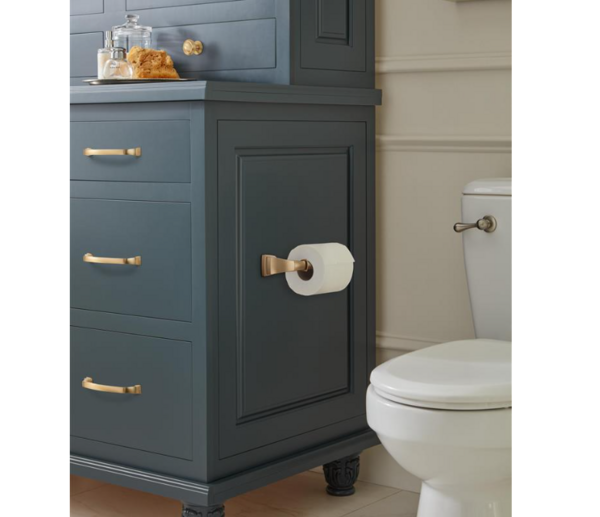 Revitalize Tissue Roll Holder Champagne Bronze