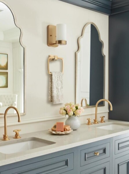 Revitalize Towel Ring Champagne Bronze