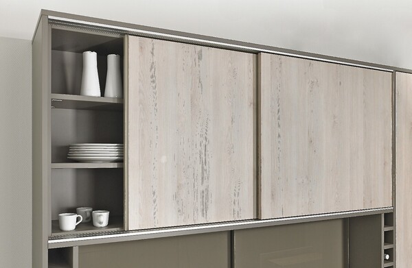 SlideLine M Fittings for 30 Kg doors WITH Silent System -  Min width in: 450