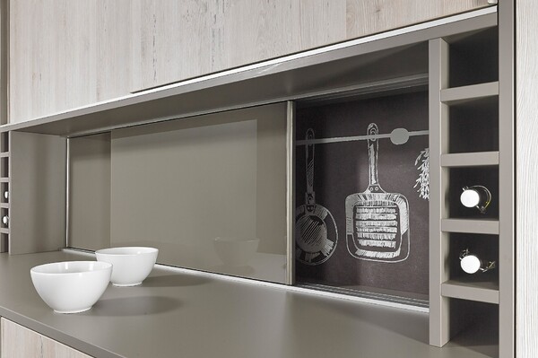 SlideLine M Fittings for 30 Kg doors WITH Silent System -  Min width in: 450