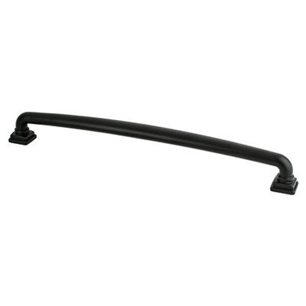 Tailored Traditional Appliance Pull 12" CC Matte Black
