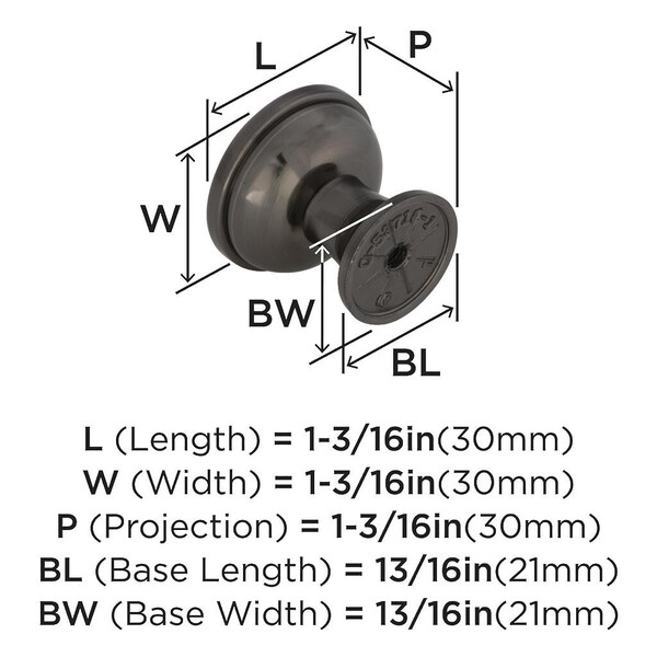 Westerly 1-3/16" Diameter Graphite
