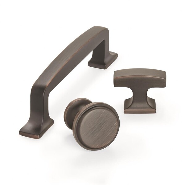 Westerly 1-5/16" Length Knob Oil-Rubbed Bronze