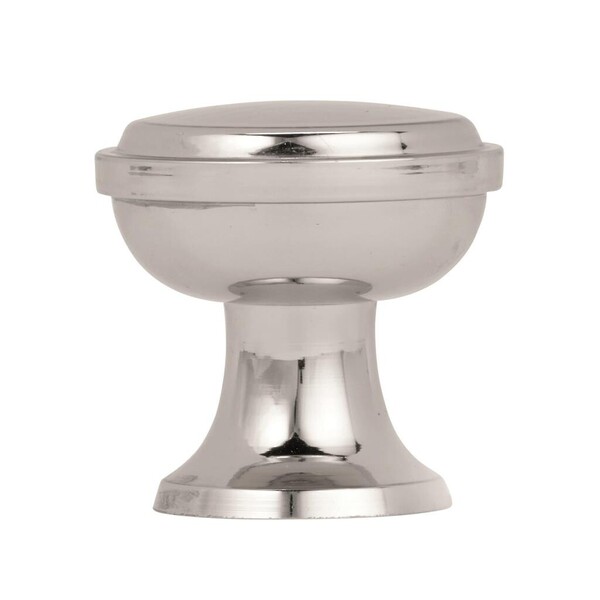 Westerly - Knob 1-3/16" Dia Knob Polished Nickel