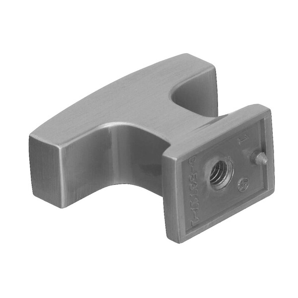 Westerly - Knob 1-5/16" SQ Knob Satin Nickel